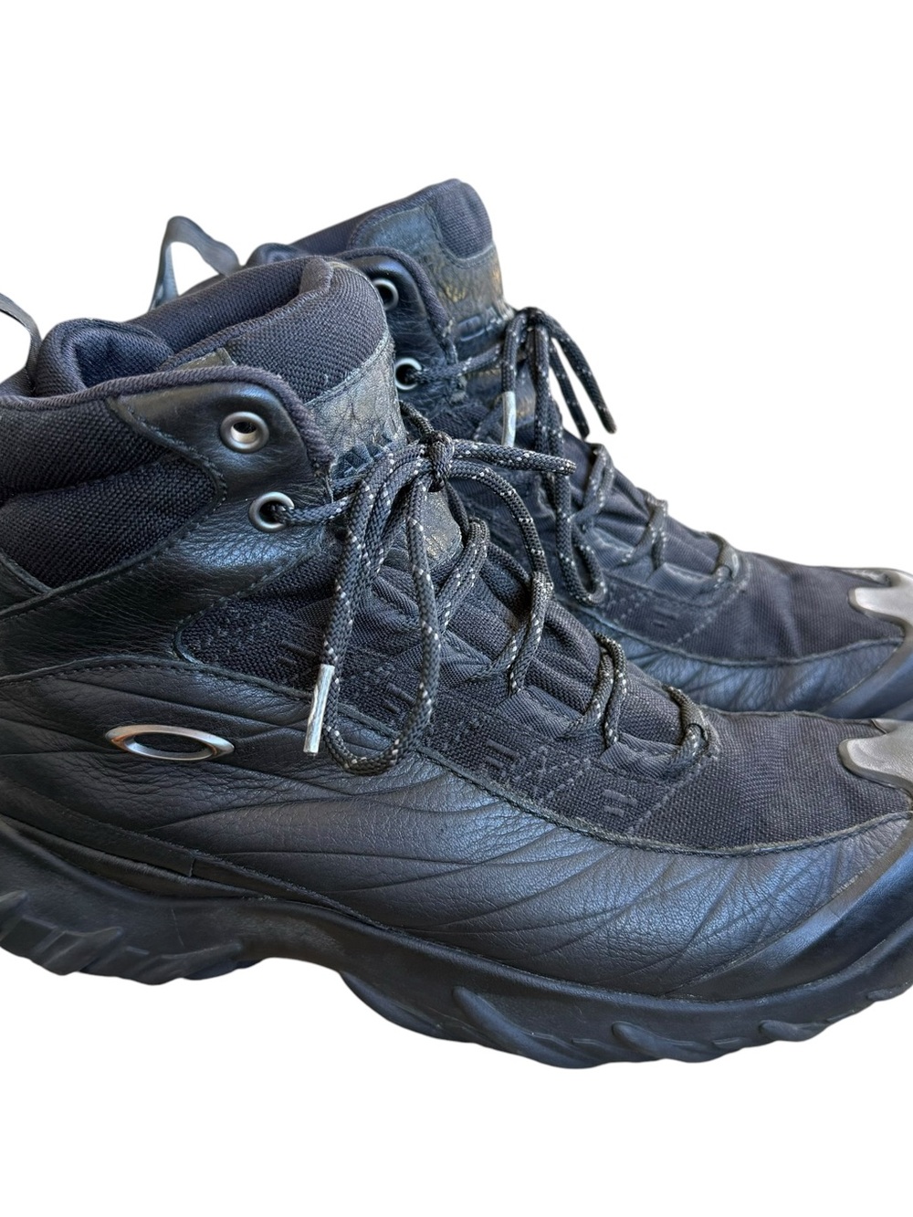 Oakley Black Men's Tactical Lace-Up Boots